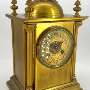 Beautiful Georgian English Mahogany case twin Fusee Verge Bracket Clock - ca1760, view 2