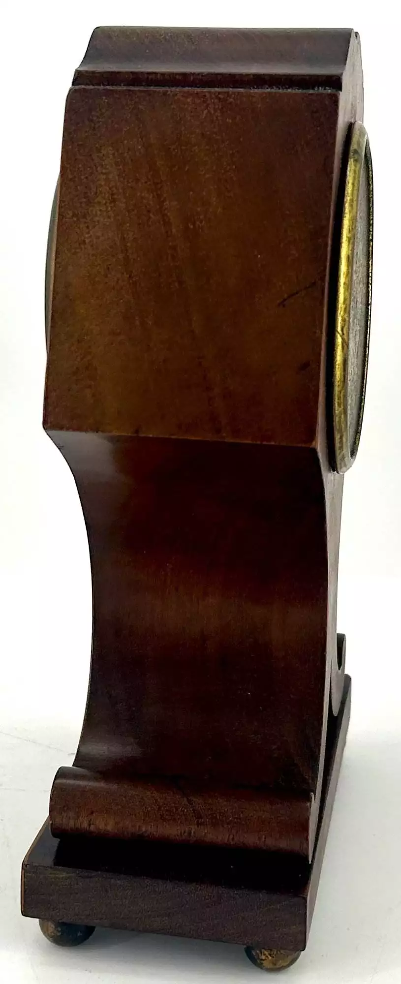 Beautiful Georgian English Mahogany case twin Fusee Verge Bracket Clock - ca1760, view 10
