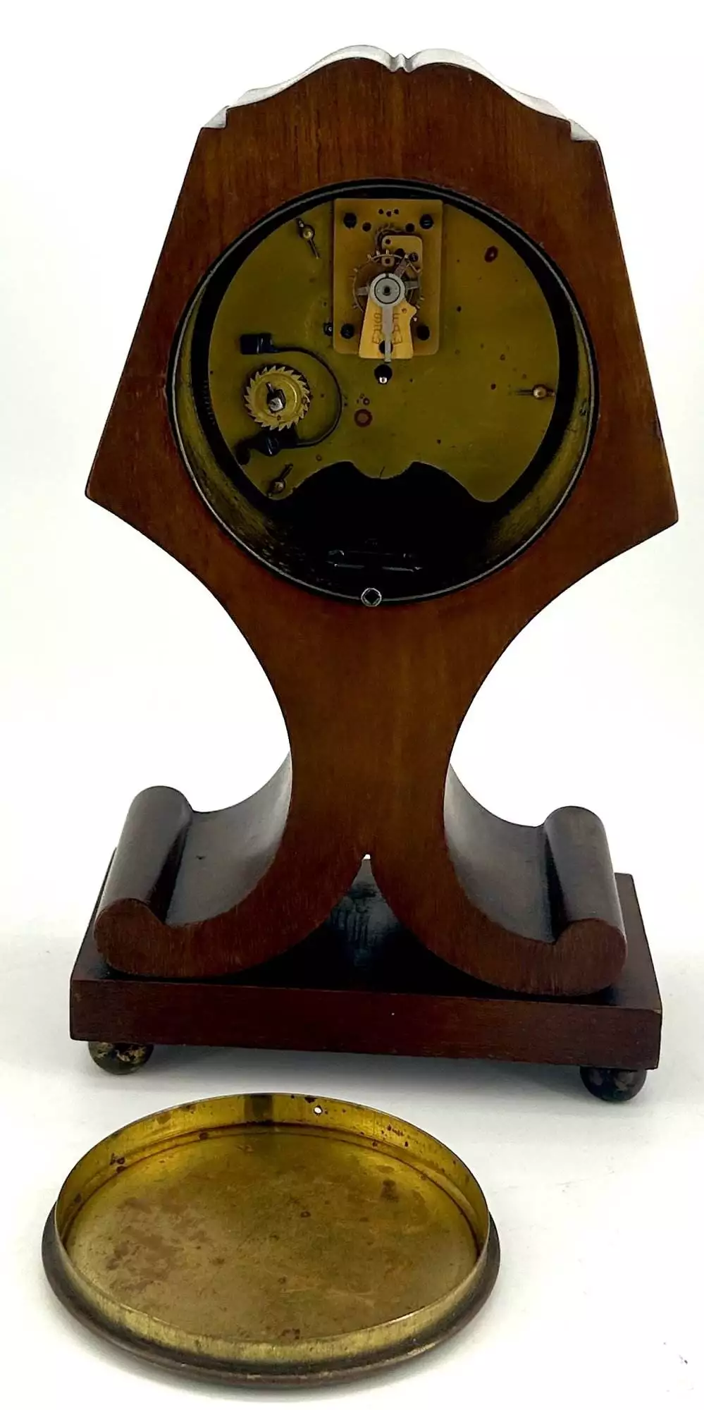 Beautiful Georgian English Mahogany case twin Fusee Verge Bracket Clock - ca1760, view 9