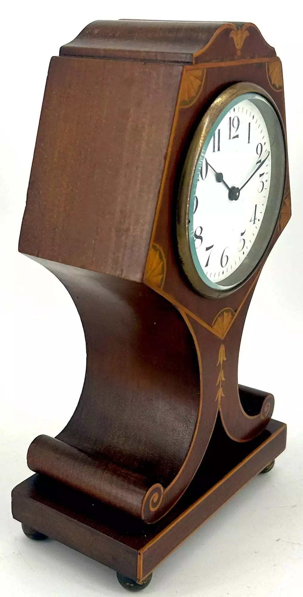 Beautiful Georgian English Mahogany case twin Fusee Verge Bracket Clock - ca1760, view 8