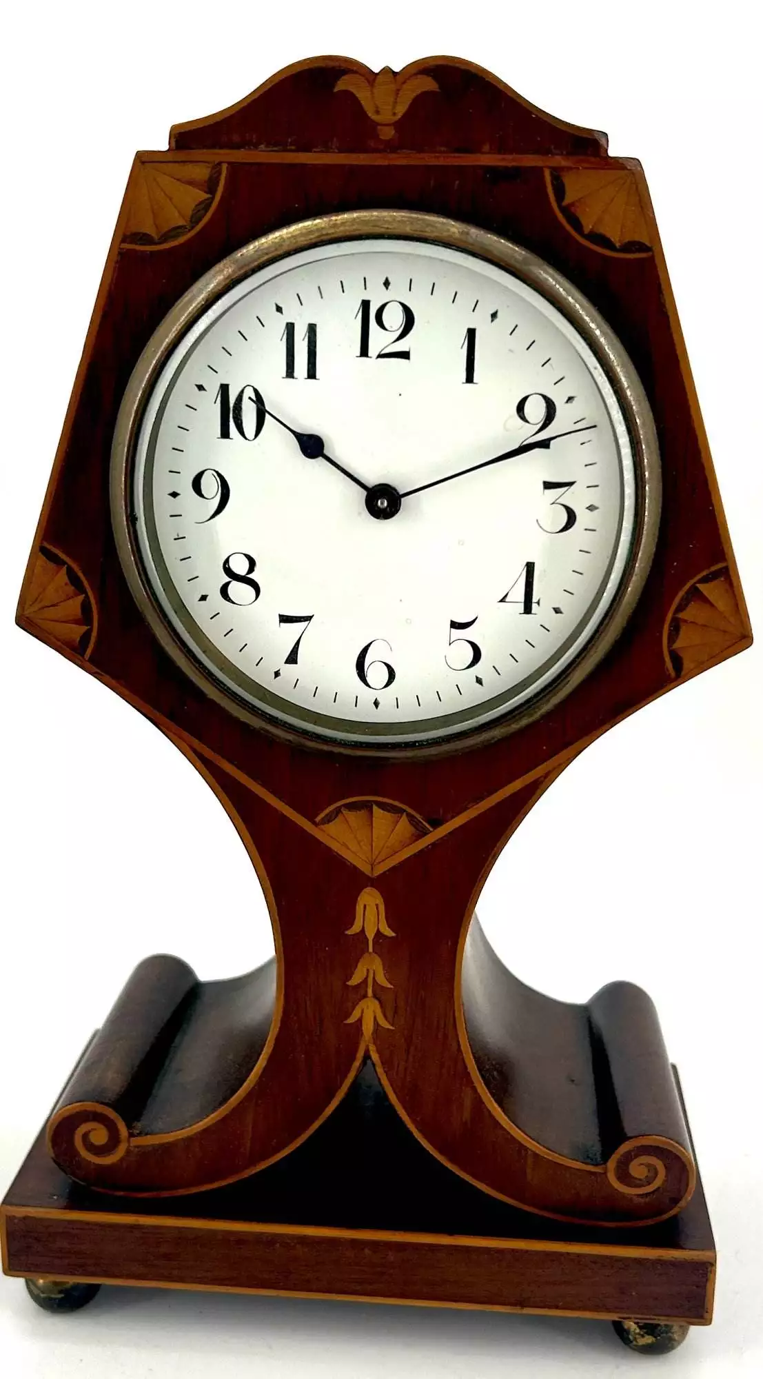 Fabulous Victorian English Mahogany Architectural cased twin Fusee Bracket Clock - ca1840, view 7