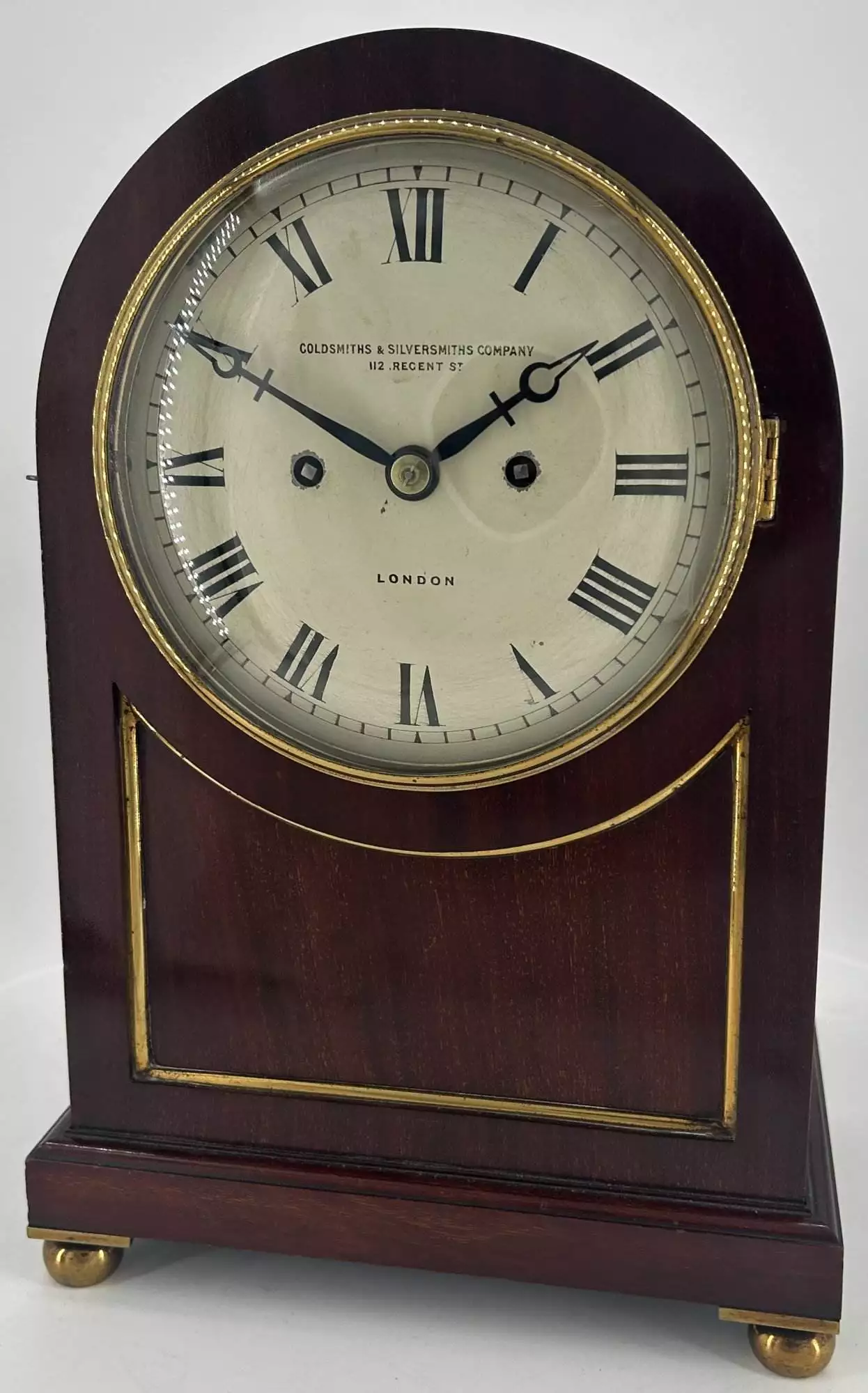 Fabulous Victorian English Mahogany Architectural cased twin Fusee Bracket Clock - ca1840, view 6