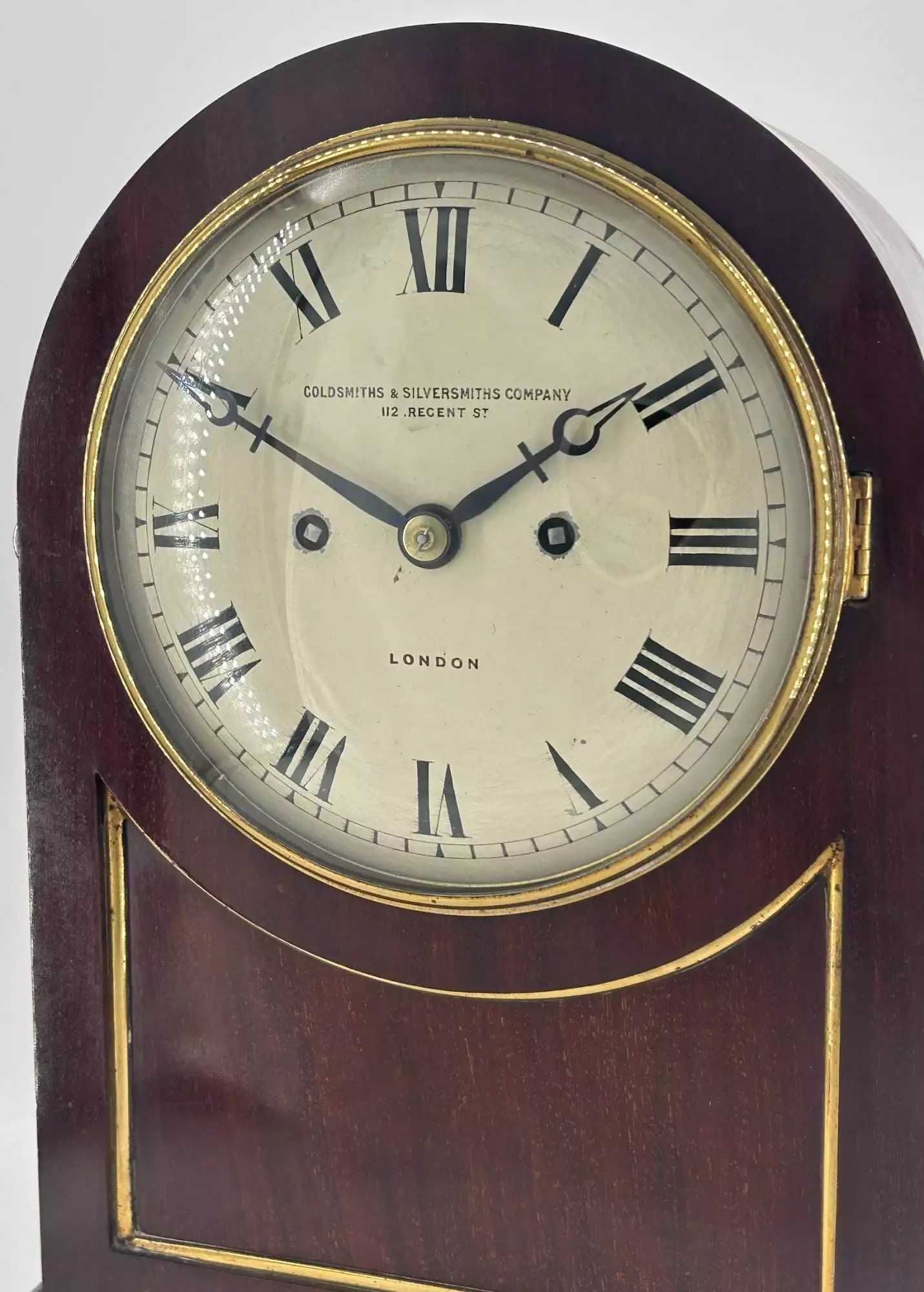 Fabulous Victorian English Mahogany Architectural cased twin Fusee Bracket Clock - ca1840, view 10