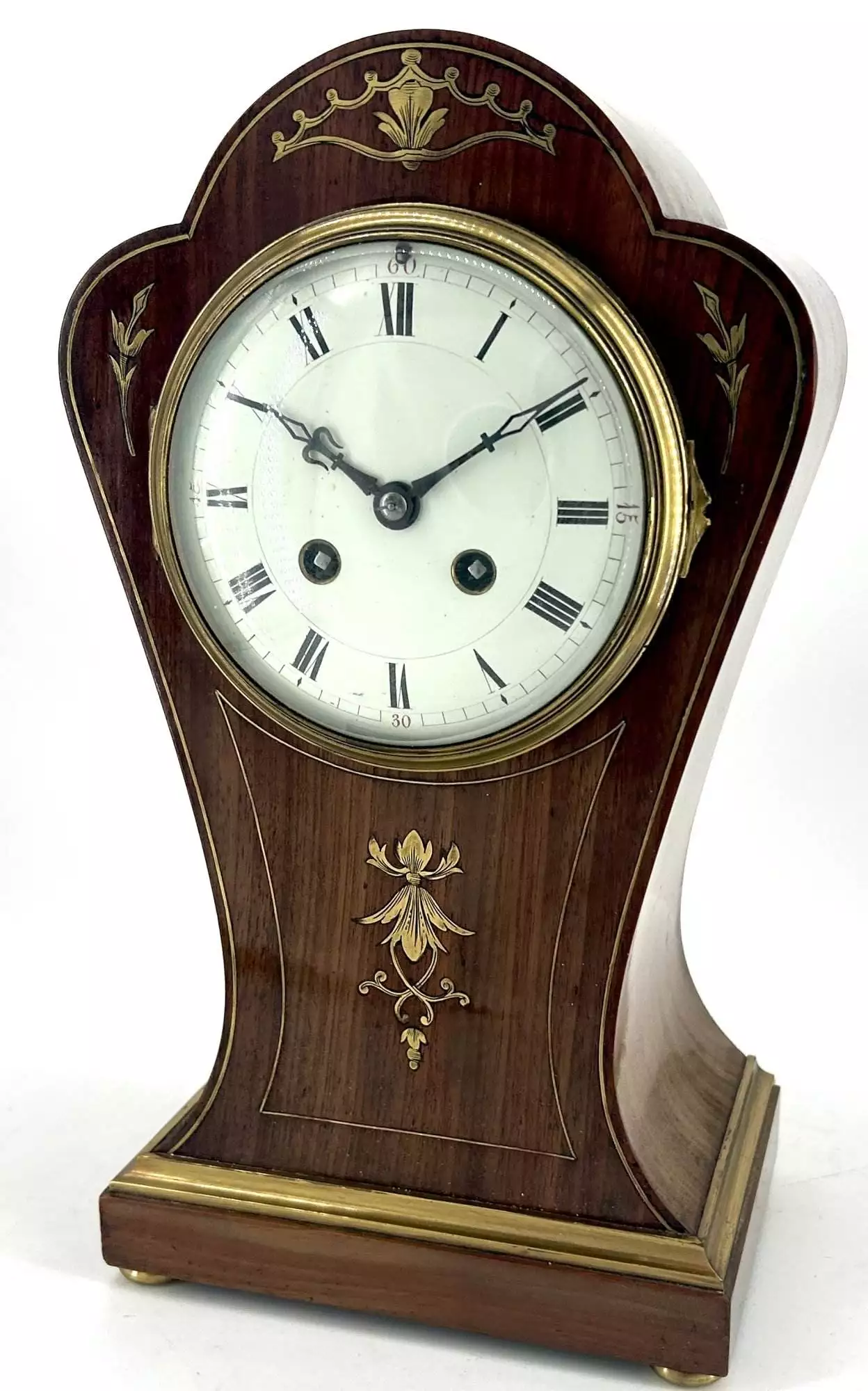 Fabulous Victorian English Mahogany Architectural cased twin Fusee Bracket Clock - ca1840, view 15