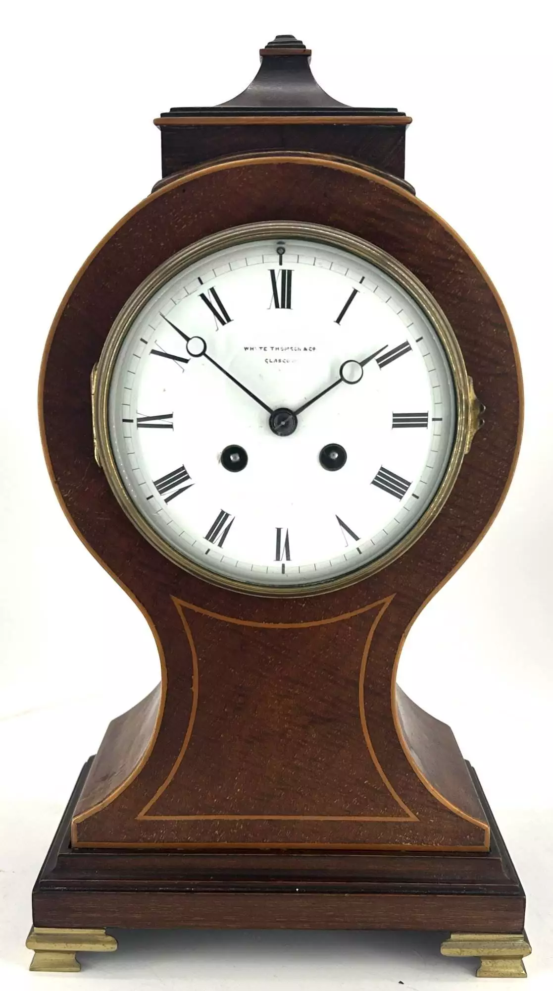 Cute Miniature Elliot Bracket Clock - ca1960, view 7