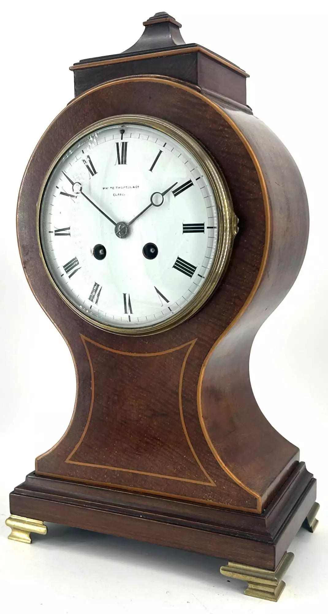 Cute Miniature Elliot Bracket Clock - ca1960, view 5