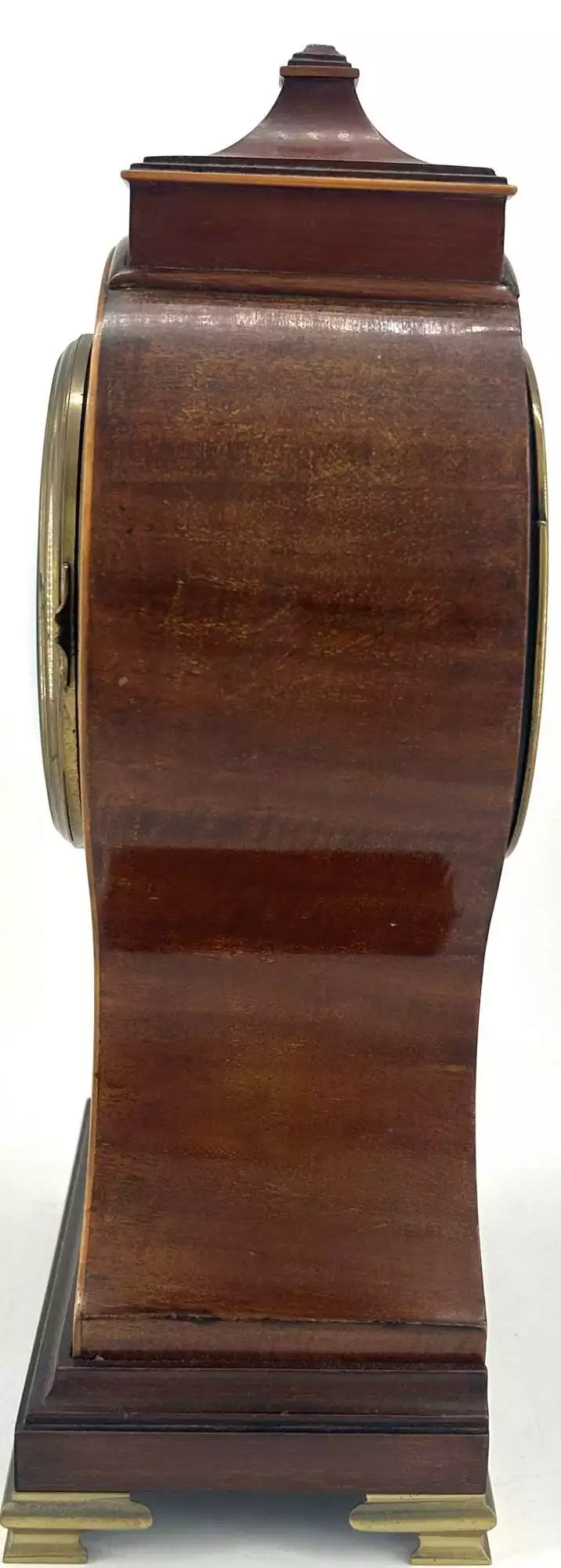 Cute Miniature Elliot Bracket Clock - ca1960, view 2