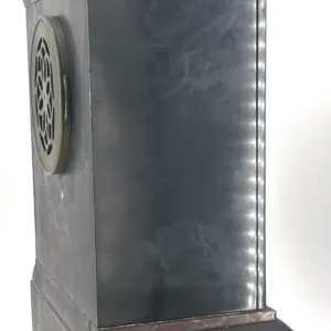 Retro Walnut Smiths Art Deco Mantle Clock - ca1950, view 2