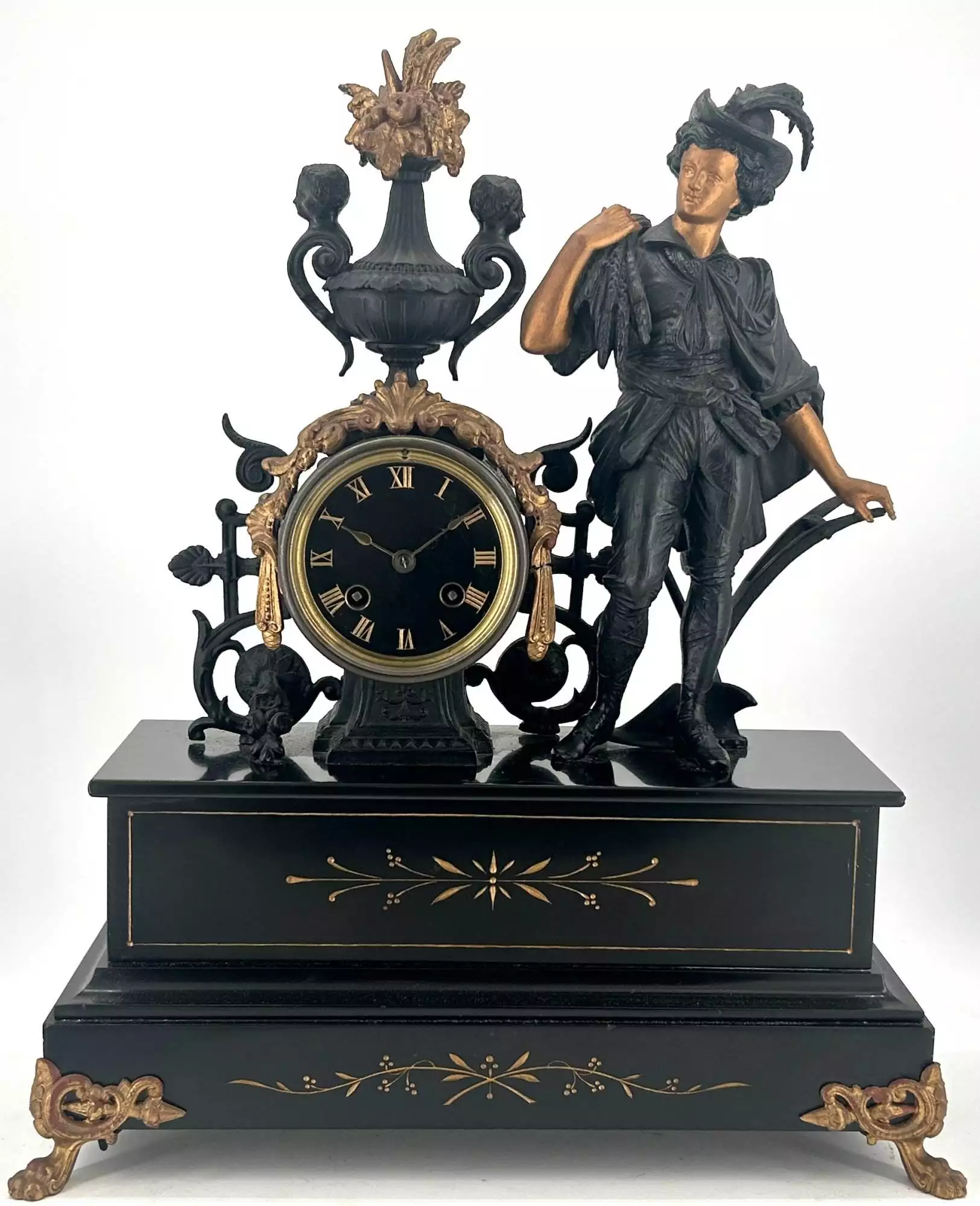 Retro Smiths Art Deco Mantle Clock - ca1950, view 9