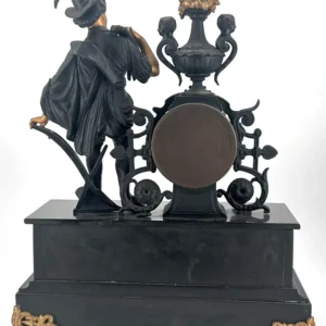 Retro Smiths Art Deco Mantle Clock - ca1950, view 2