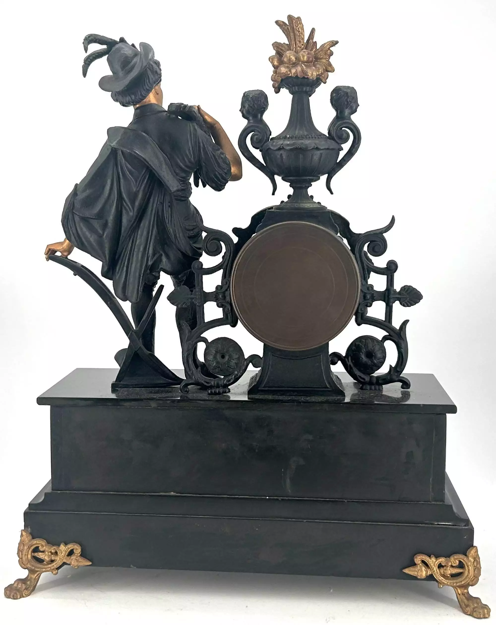 Retro Smiths Art Deco Mantle Clock - ca1950, view 2