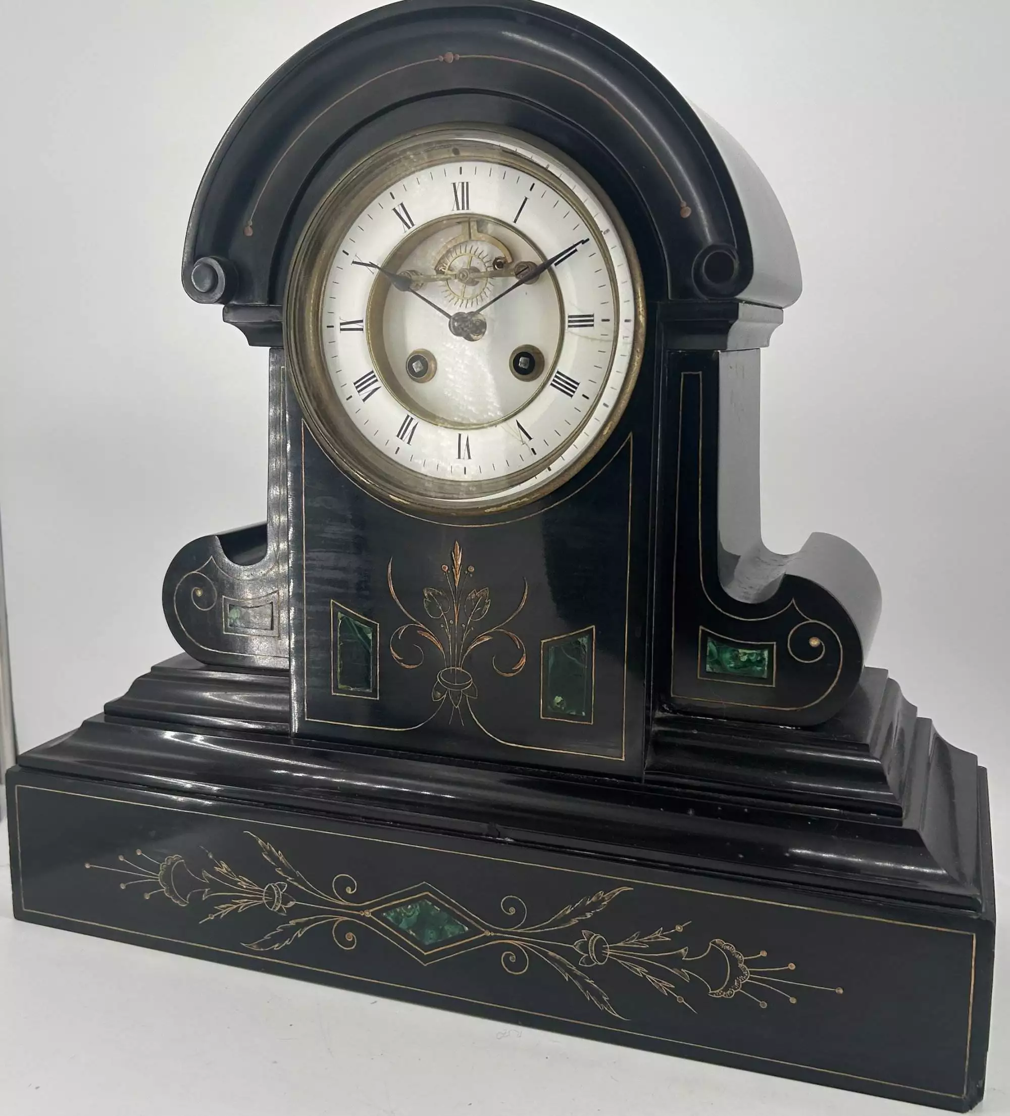 Sweet Smiths Art Deco Mantle Clock - ca1940, view 2