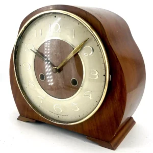Stylish Retro Art Deco Smiths mantle clock - ca1940, view 2