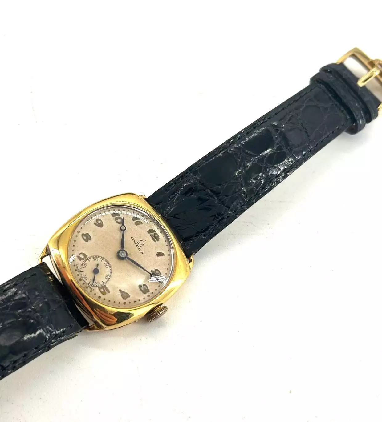 Intresting English Industrial Fusee Dial wall Clock - ca 1940, view 3