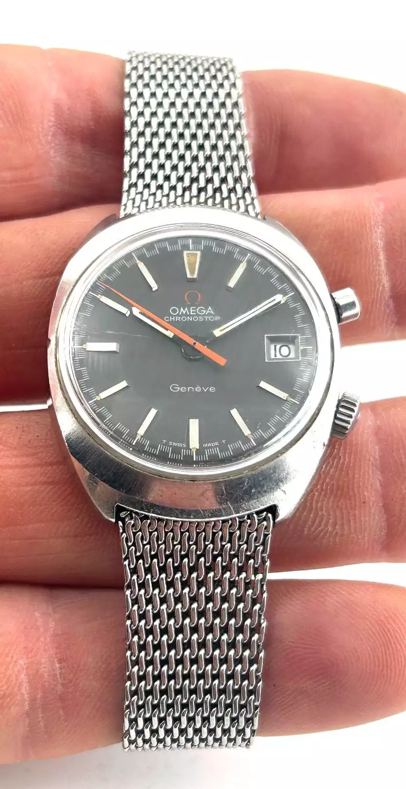 Intresting English Industrial Fusee Dial wall Clock - ca 1940, view 6