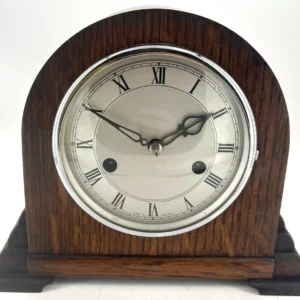 Stylish Art Deco Smiths Westminster Chime Mantel Clock, ca1940, view 2