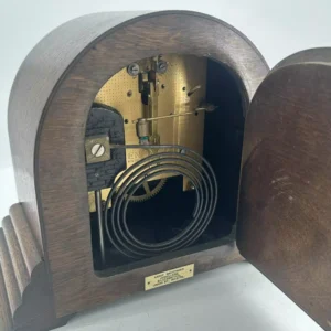 Spectacular Art Deco Smiths Westminster Chime Mantel Clock, ca1940