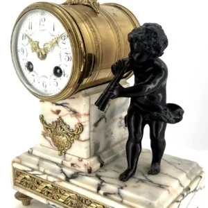 Lovely RMS Mahogany case Wall Clock - ca1970