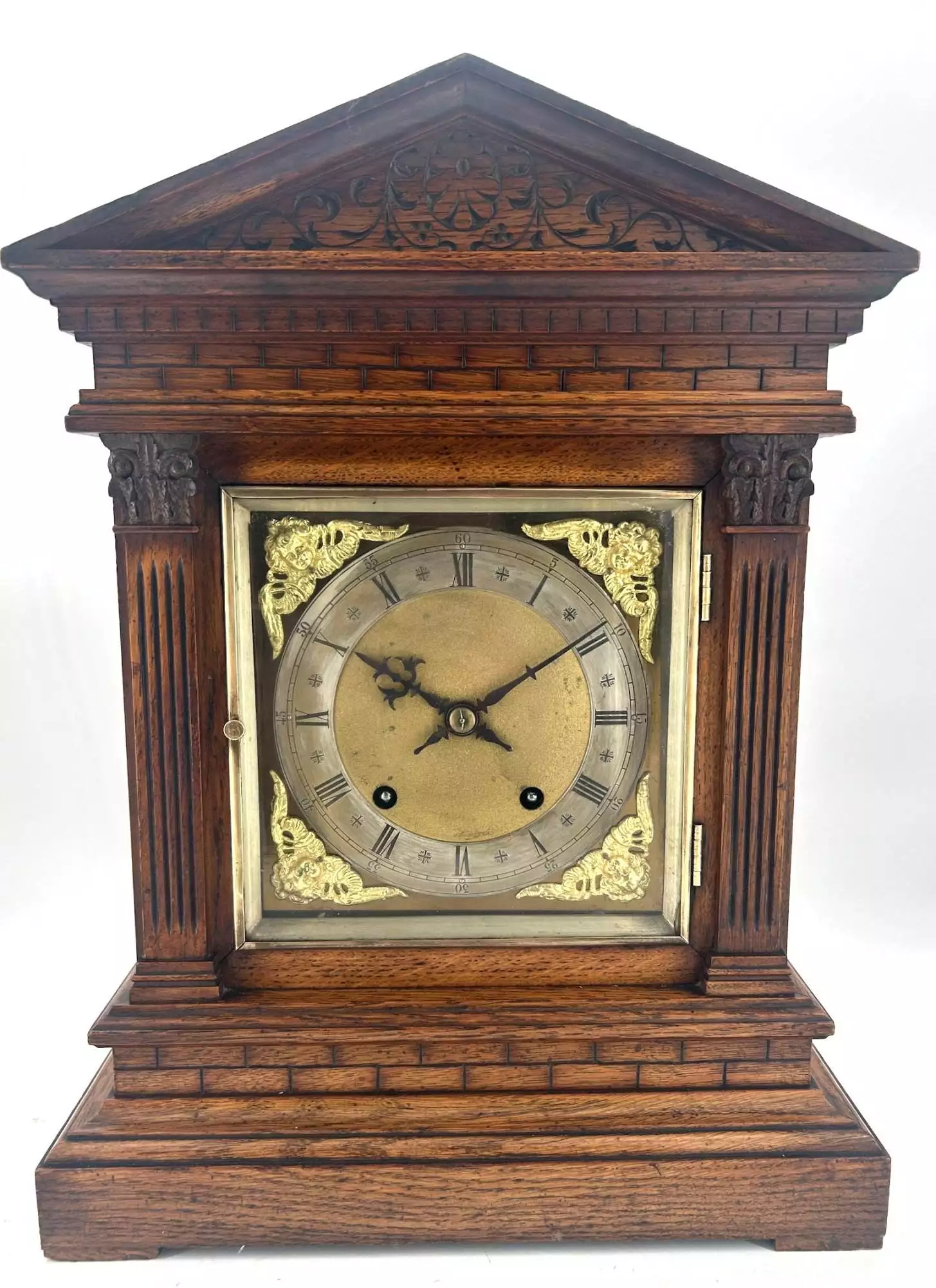 Impressive Rare Triple Fusee Musical Bracket Clock - ca 1860, view 6