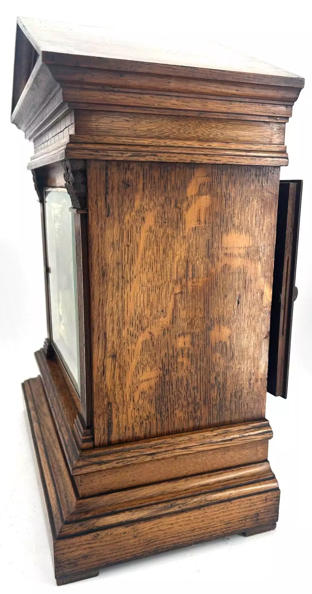 Fantastic single Fusee Wall Clock - ca 1880, view 6