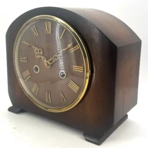 Wonderful Antique Art Nouveau Tulip Shape Mantel Clock C1900