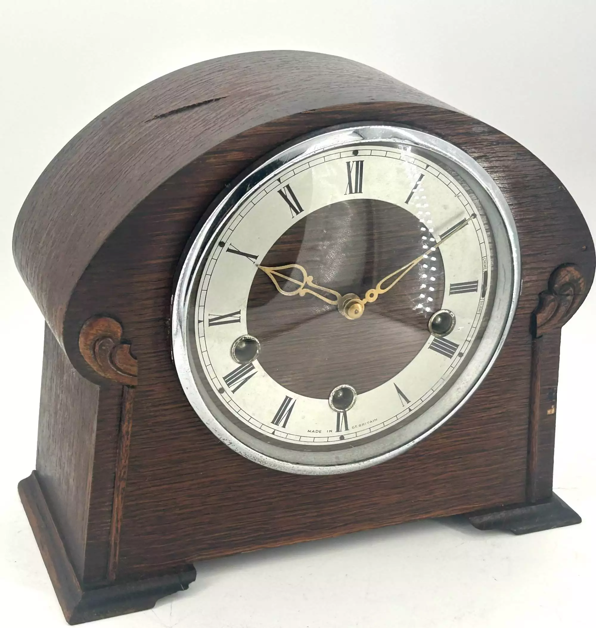 Fantastic single Fusee Wall Clock - ca 1880, view 7