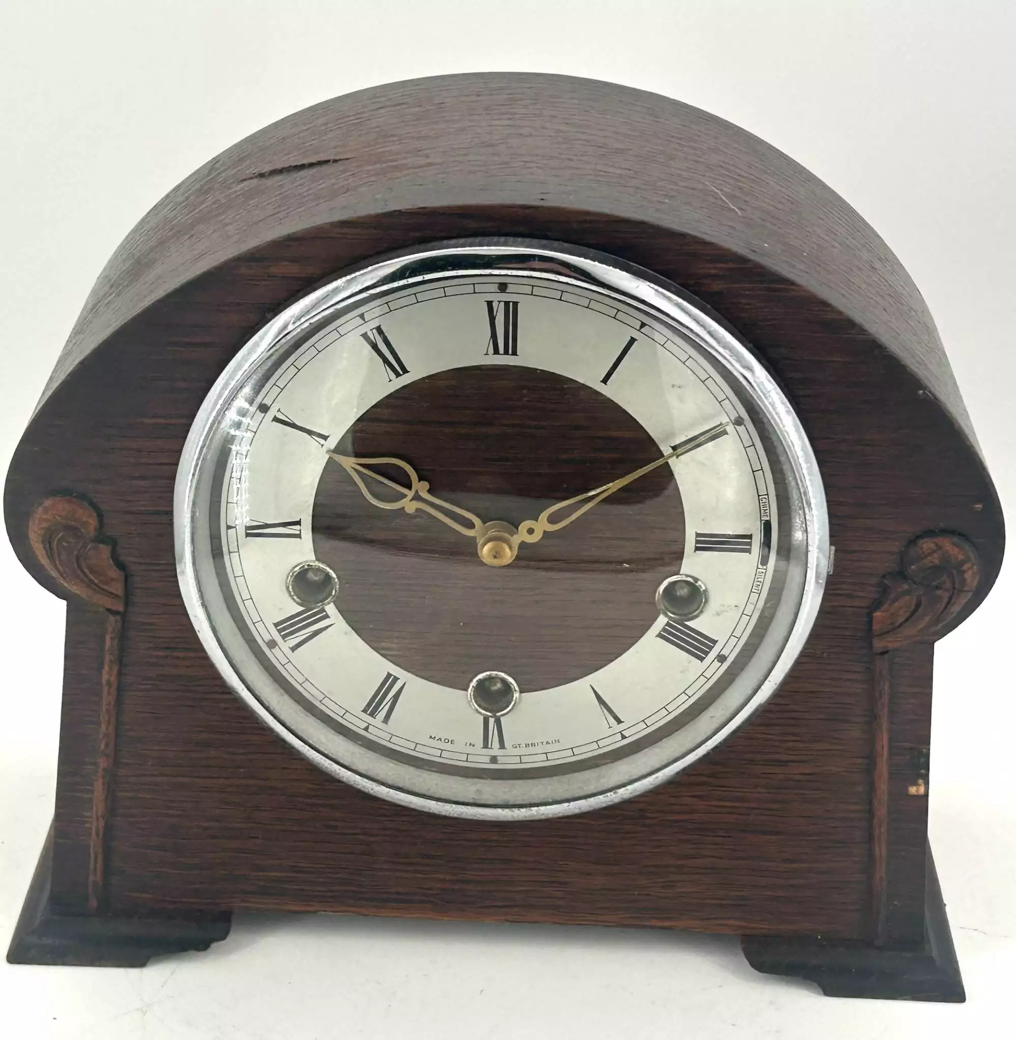 Fantastic single Fusee Wall Clock - ca 1880, view 8
