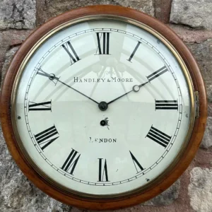 Fantastic single Fusee Wall Clock - ca 1880