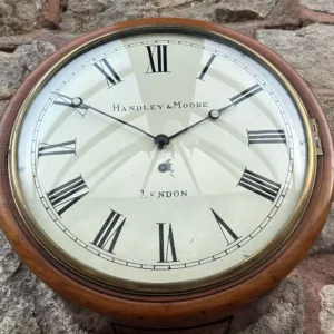 clock-image-202408-639 Fantastic single Fusee Wall Clock - ca 1880, view 2