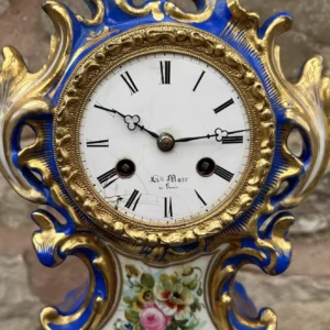 Wonderful Seth Thomas Four Glass Case Mantel Clock - Ca 1900, view 2