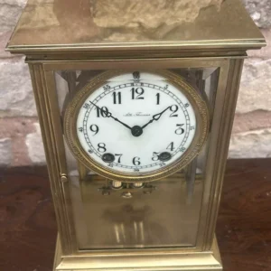 clock-image-202409-128 Fine Victorian Rosewood Carved Single Fusee Drop Dial Clock - Ca 1880, view 2