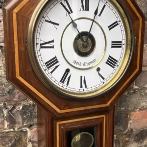 Fabulous Sedan Miniature Dop Dial Wall Clock, Ca 1900, view 2