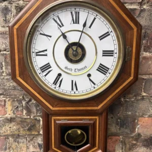 Stunning Biedermeier Vienna Regulator Wall Clock, Ca 1880