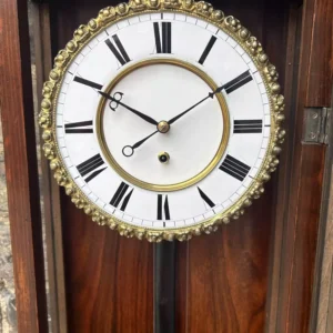 Nice Regency English Fusee Bracket Clock, Ca 1850, view 2