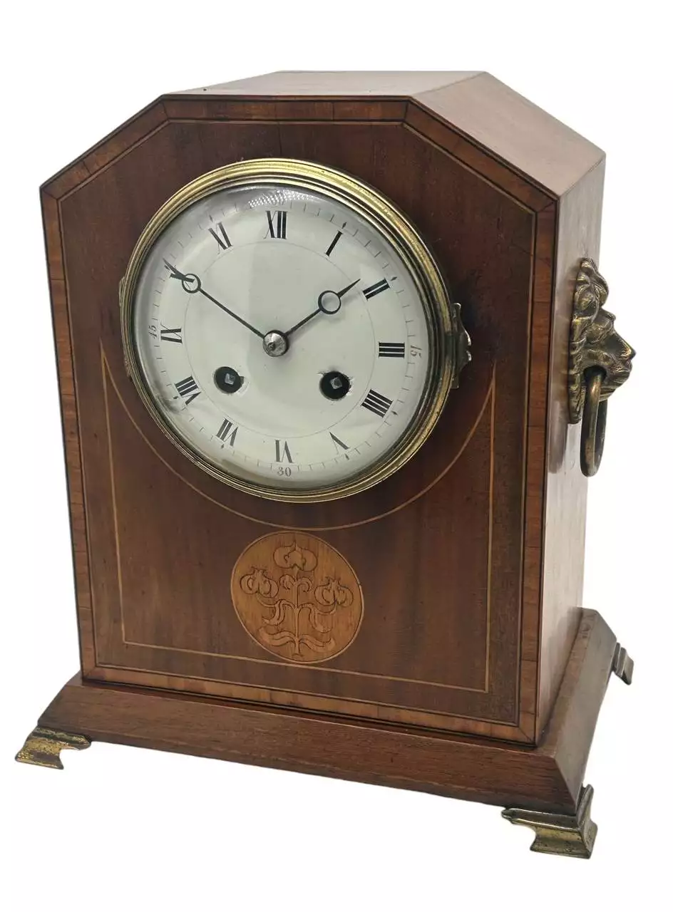 Stunning Edwardian Musical Bracket Clock, 8 Day, view 6