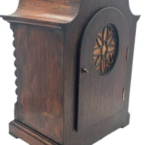 Fabulous Edwardian Marble & Slate Mantel Clock, 8 Day bell striking Clock