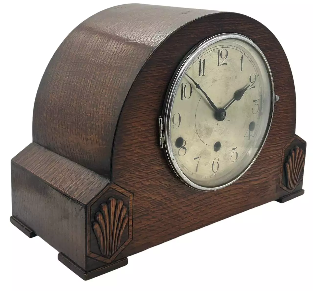 Exquisite Victorian Marble & Slate Mantel Clock, 8 Day bell striking Clock, view 5