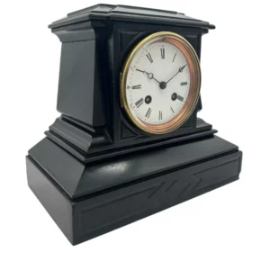 Fantastic Antique Serpentine Cased French 8 day Carriage clock, ca 1890, view 2