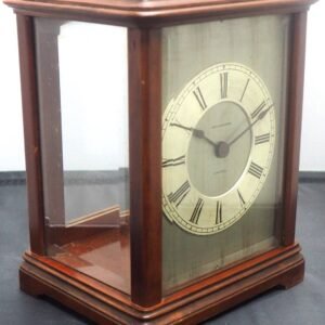 Glass Carriage Mantel Clock - Miniature Bracket, view 2