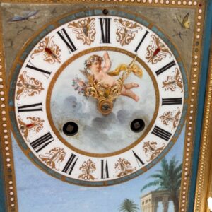 French 8-Day Bronze Ormolu Mantel Clock