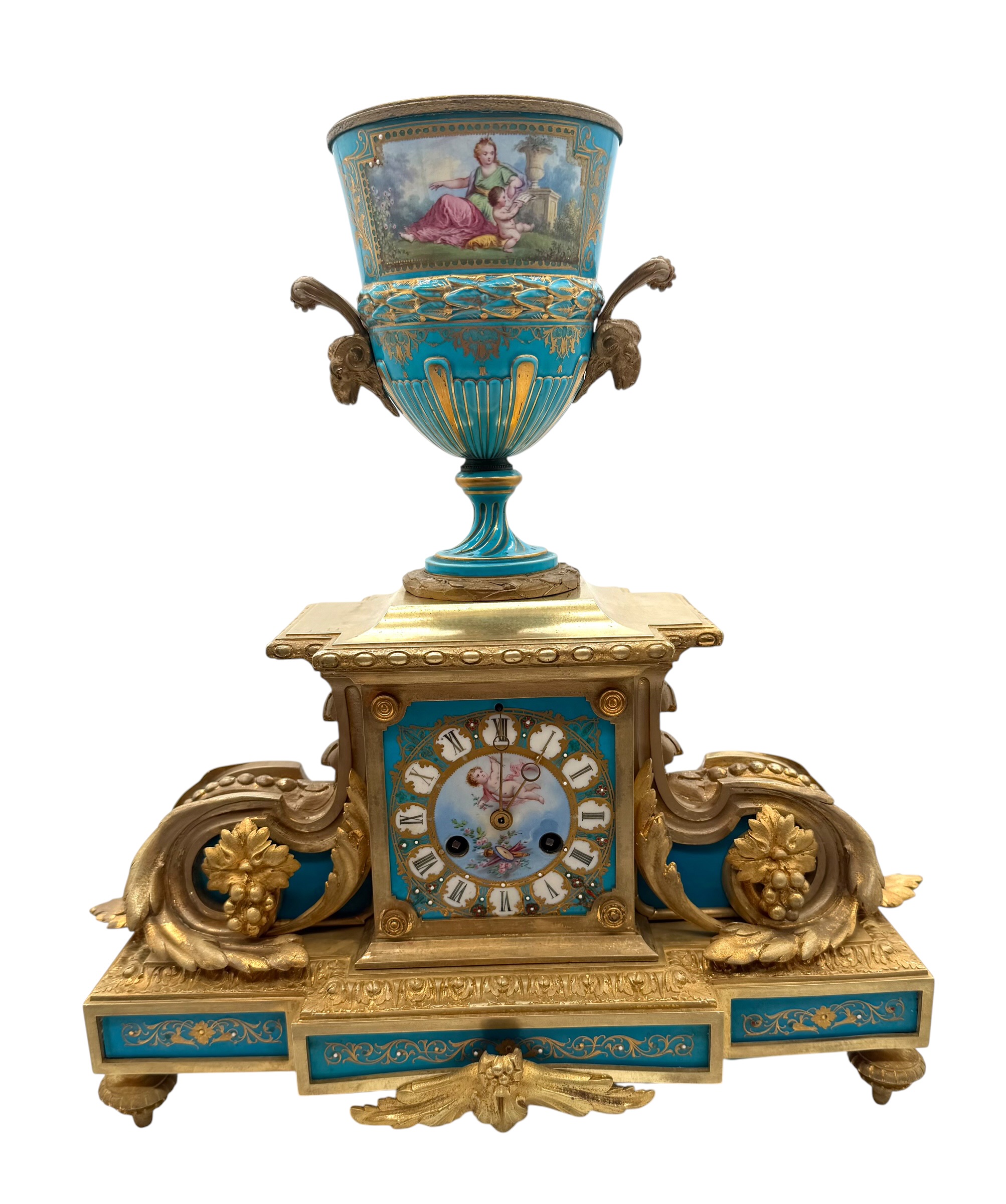 Turquoise Sèvres Panels