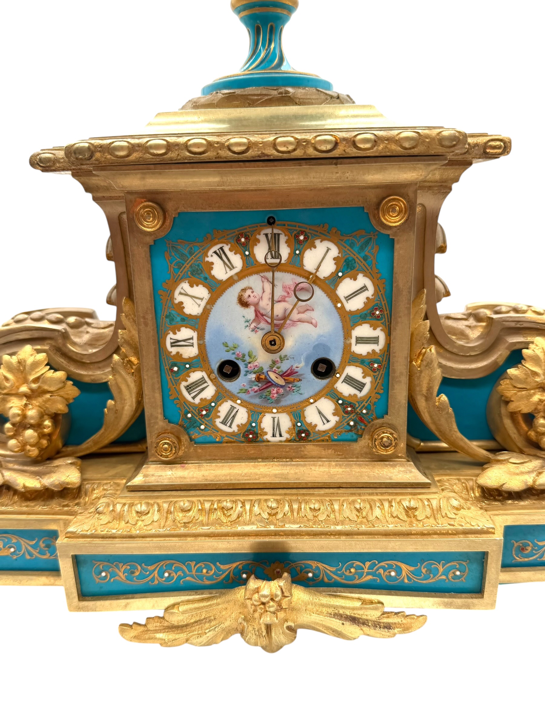 Turquoise Sèvres Panels