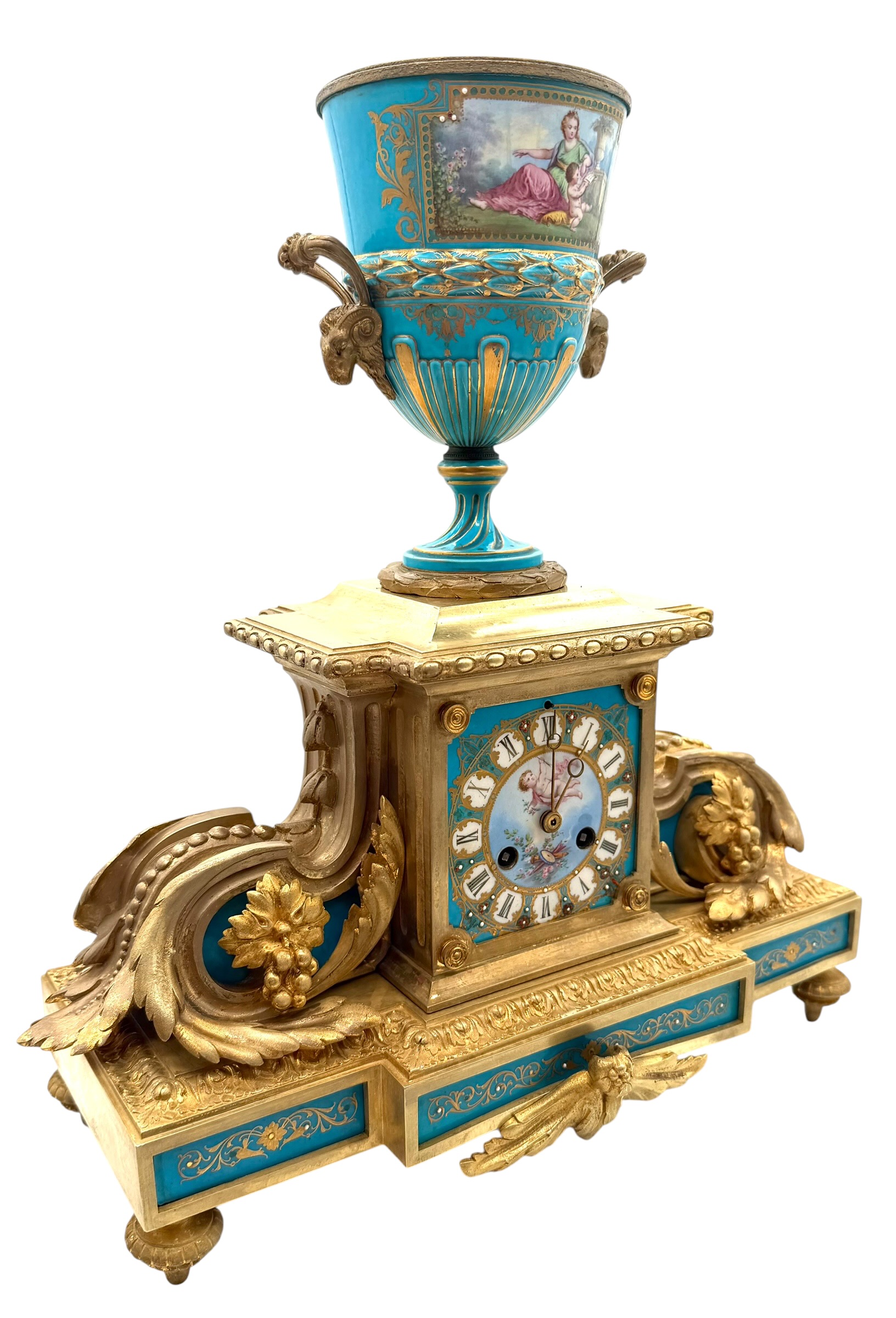 Turquoise Sèvres Panels