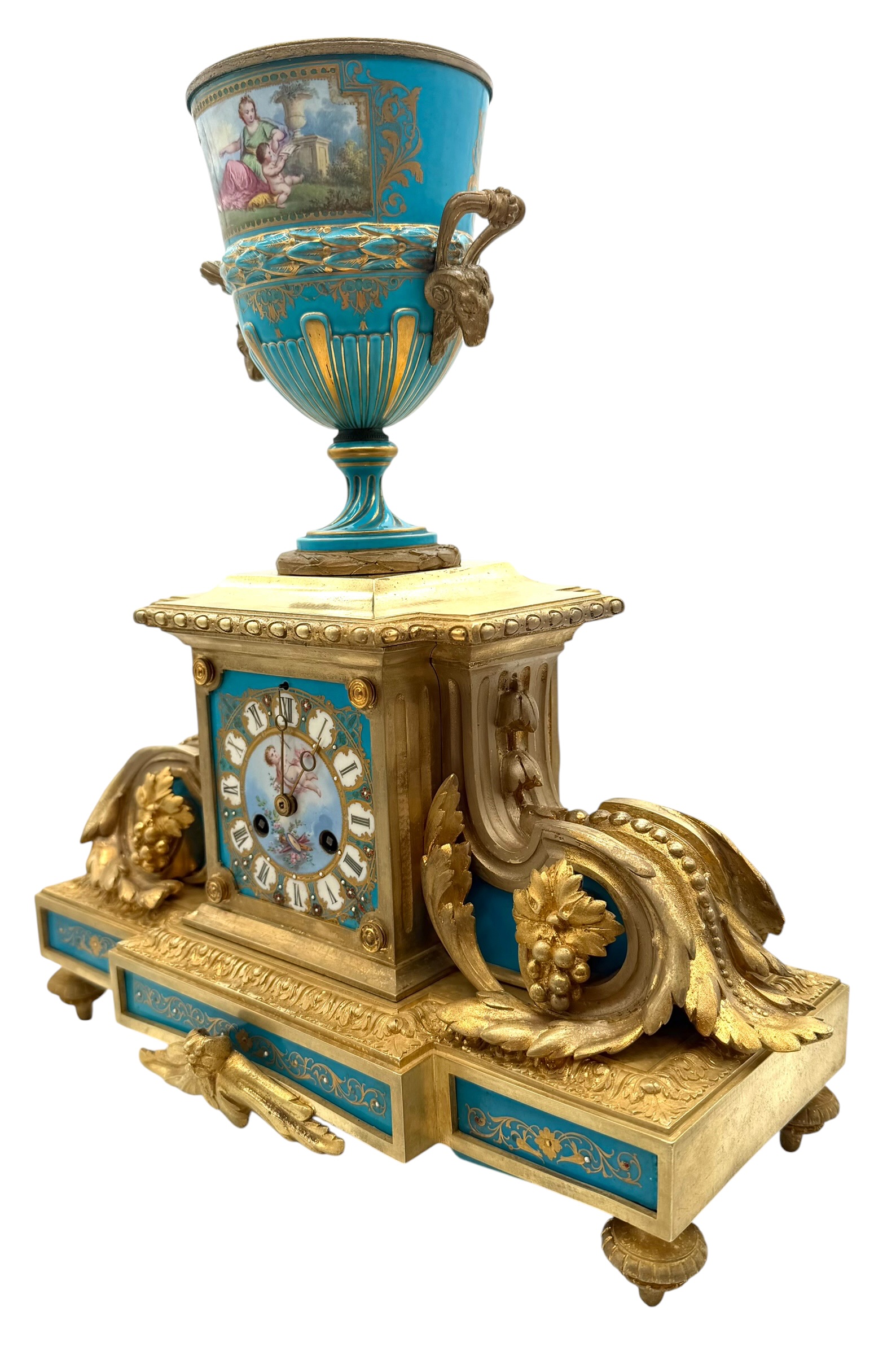 Turquoise Sèvres Panels