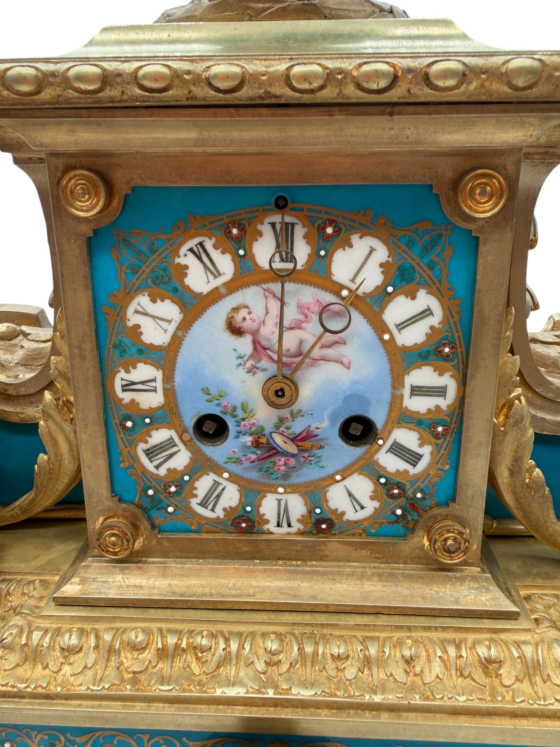 Turquoise Sèvres Panels