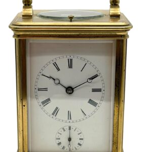 Brass Carriage Clock