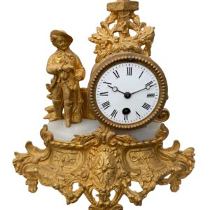 Gilt French Clock