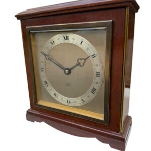 Large Antique/Vintage Elliott of London Mahogany Mantel Clock – 8-Day Movement