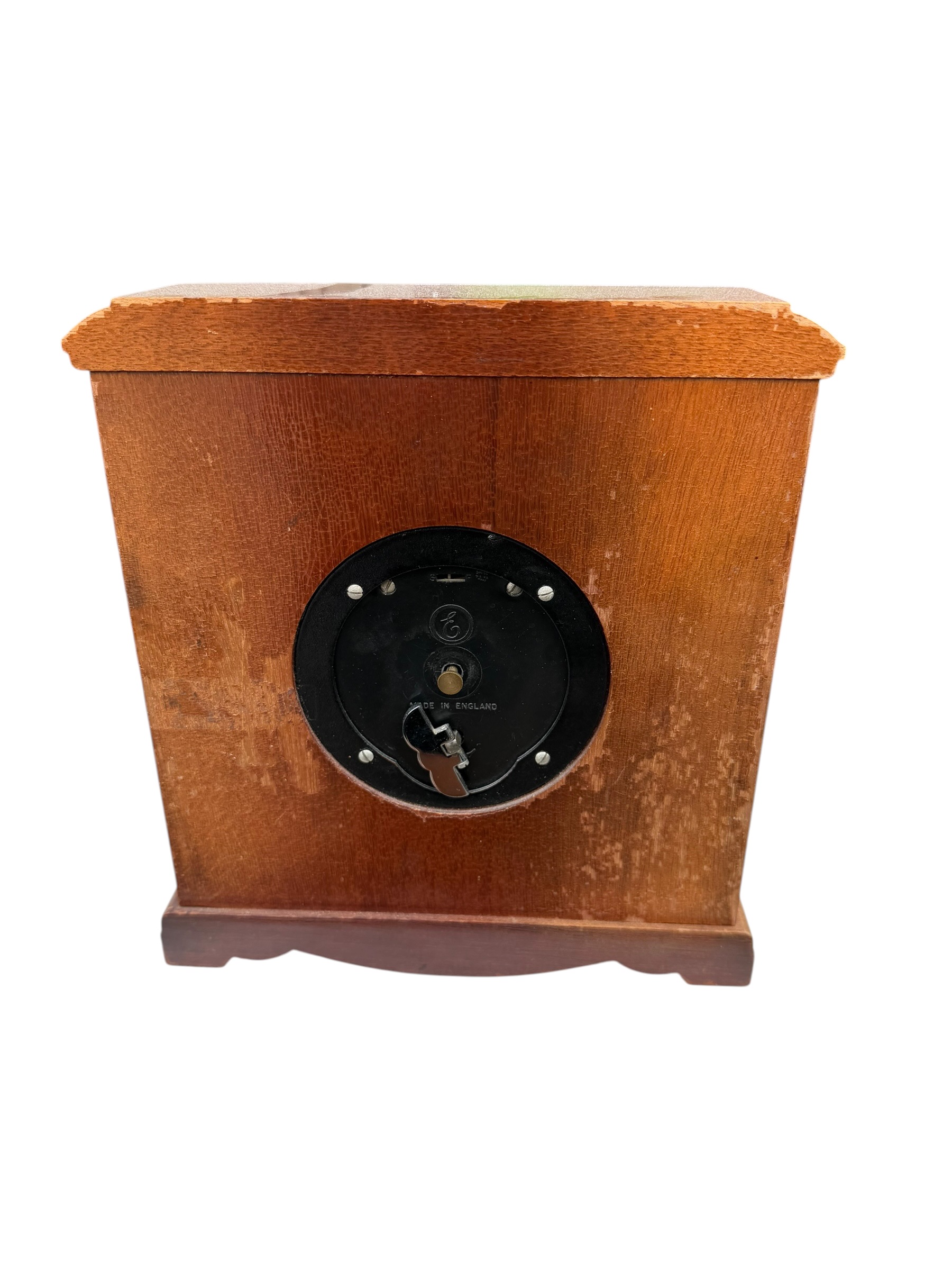 Large Antique/Vintage Elliott of London Mahogany Mantel Clock – 8-Day Movement - Image 2