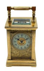 Masked Dial Carriage Clock